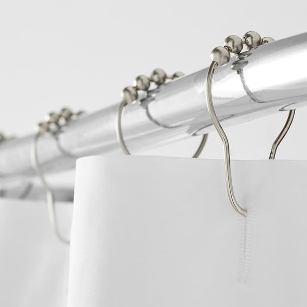Shower Curtain Hooks (set of 12)